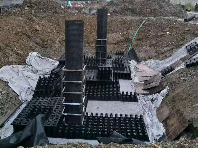 Стальное здание для сбора дождевой воды